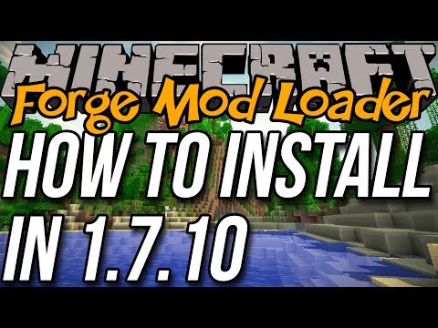 how to install a minecraft forge