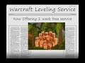 Warcraft Leveling FREE WEEK