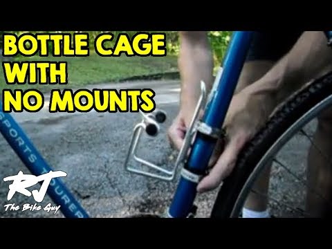 how to fit btwin bottle cage