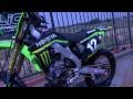 Cleaning the Monster Energy Pro Circuit Kawasaki Bike using Slick Offroad Wash