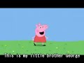 Peppa pig Muddy puddles Part 1