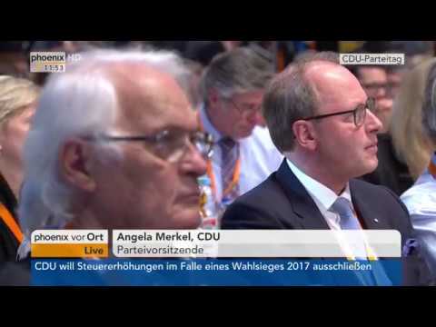 CDU: Angela Merkel - CDU-Parteitag - Rede von Angela Me ...