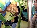 \"Dream Dancer\" Part 2 - Oils on Canvas by Shad Chancey