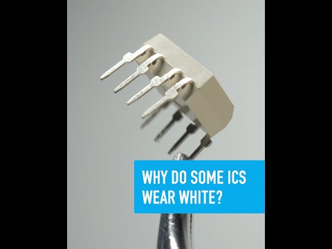 Why do some ICs wear white? - Collin’s Lab Notes #adafruit #collinslabnotes