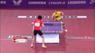 ЧМ по настольному теннису 2013 финал женщины Liu Shiwen - Li Xiaoxia 