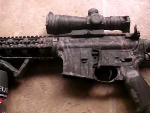 how to remove paint from ar 15
