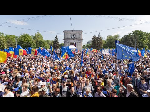 Послание Президента Майи Санду после Национального собрания «Европейская Молдова»: «Вчера, 21 мая 2023 года, мы были одной большой европейской семьей!»