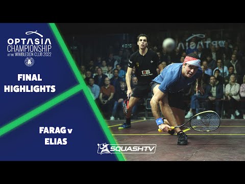 Farag v Elias - Optasia Squash Champs 2022 - Final Highlights