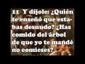 videos de La Biblia Reina Valera Génesis 3