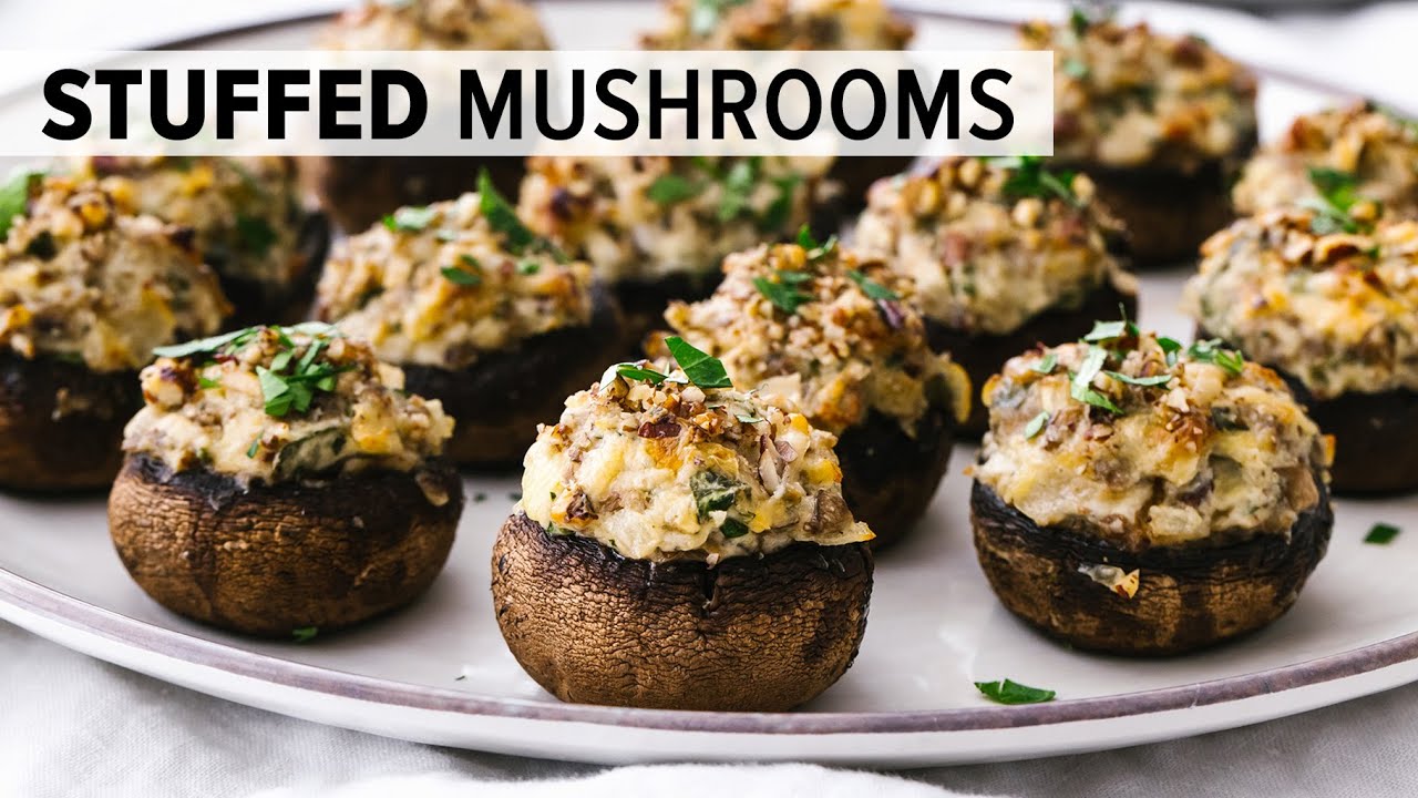 Mushrooms Stuffed with Meatballs – Best Cooking recipes In the world