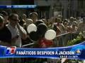 Friends and Fans Say Goodbye to Michael Jackson