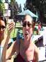 liberals protest campus military recruiter