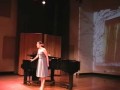 Reyna Zack Songs about Spring by Dominick Argento Part2 Reyna Zack Songs about Spring by Dominick Argento Part2