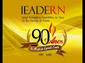 V�deo comemorativo dos 90 anos da IEADERN