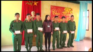 Xã Điền Công gặp mặt tân binh lên đường nhập ngũ năm 2017
