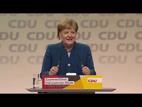 CDU Parteitag in Hamburg: Livestream mit Merkel-Rede, ...