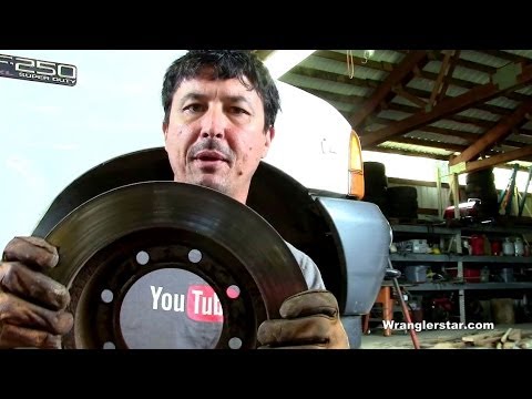 How To Replace Front Brakes Ford F250 Truck