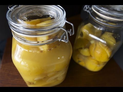 how to preserve a lemon