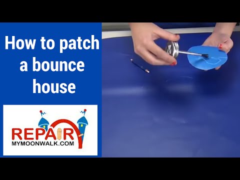 how to patch a jump house