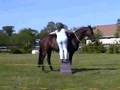 Mounting and dismounting Pete!