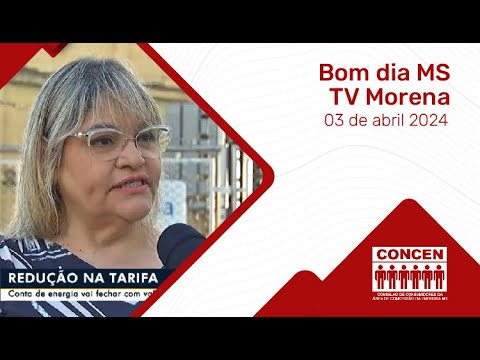 Entrevista no Bom Dia MS, TV Morena - 03/04/2024