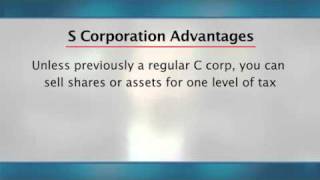 Business Planning - Advantages and Disadvantages of LLC's and S corps
