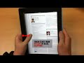 Видеоновость Smart E-Book Interface Prototype Demo | Электронная книга с мультитачем 