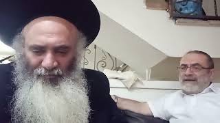 מרגש!!! הרב אלחדד בביקור ניחום ועידוד אצל הרב בן עטר על פטירת הבן הפיצו לזיכוי הרבים