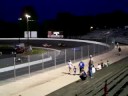 The Carolina Vintage Stock cars at Caraway speedway in Asheboro, NC on 8-2-08.
