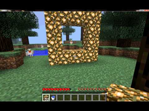 how to make a portal to minecraft