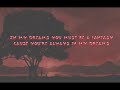 In my dreams-Lionel Richie
