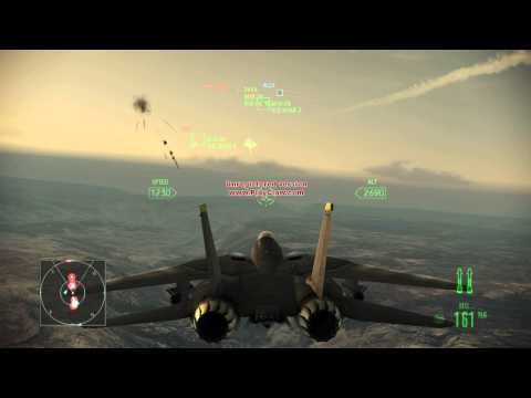 Ace Combat fun and games in an F14