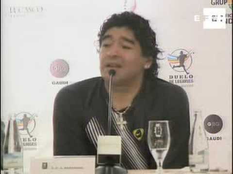 Maradona on Blatter