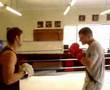Boxing pad work (vid 4)