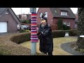 Guerilla Knitting: Strickguerillas in Marienfeld