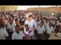 Goodwill Ambassador Tetsuko Kuroyanagi visits children in Haiti