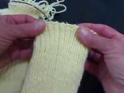 how to bind off knitting