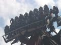 Clements and Grinch ride Sheikra