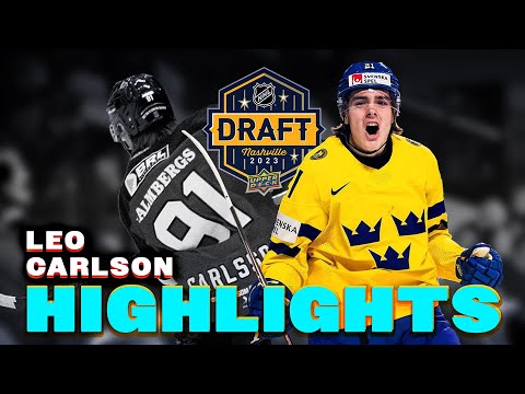 Leo Carlson | Season highlights | 22-23 SHL & WJC