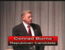 Jon Tester Conrad Burns Hamilton Debate Part 1