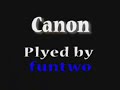 funtwo   canon in g   solo de guitarra