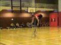 Artistic Cycling Demo by Corinna Hein in Hong Kong