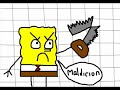 Bob esponja en el juego macabro (saw 1) 