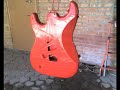 My own Van Halen Frankenstrat custom guitar My own Van Halen Frankenstrat custom guitar