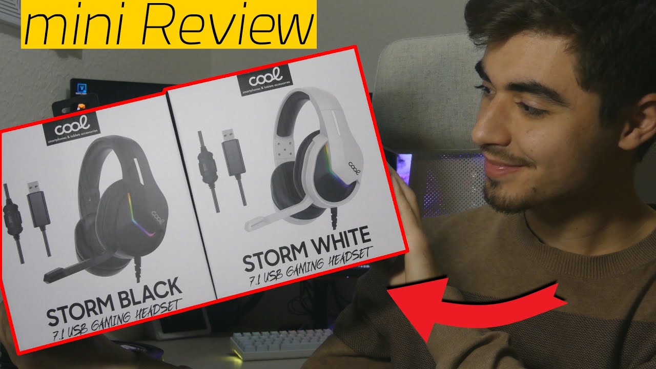 mini-Review & Unboxing | Auriculares Cool Storm