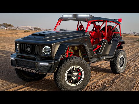 NEW 4x4² BRABUS 900 CRAWLER! 1 OF 15 BRUTAL 900HP BUGGY +SOUNDCHECK!