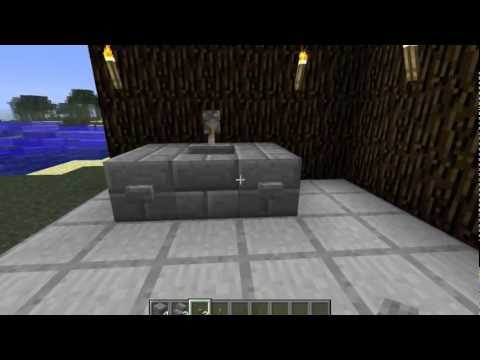 how to make a sink on minecraft