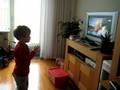Aiden danst kabouter Plop