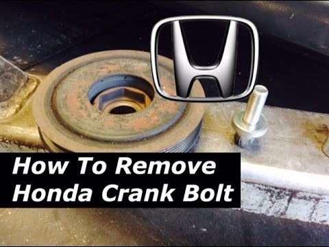 DIY: Honda / Acura: Crankshaft Bolt Removal – Tips & Tricks – Bundys Garage