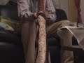 didgeridoo speed on howell yedaki painted by billy yalawanga